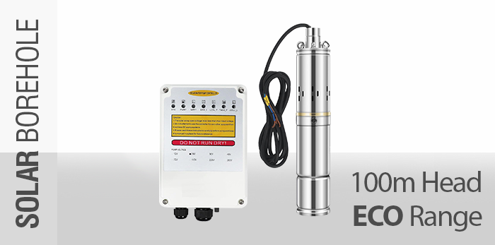 100 meter Eco Solar Bore Hole Pump